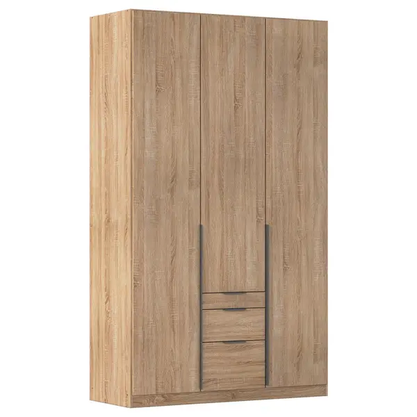 Dulap Cu Uși Rotative, 136/229/54 cm, stejar Sonoma