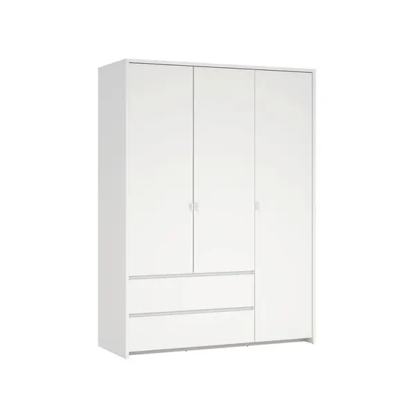 Dulap Cu Uși Rotative, 149/202/58 cm, alb