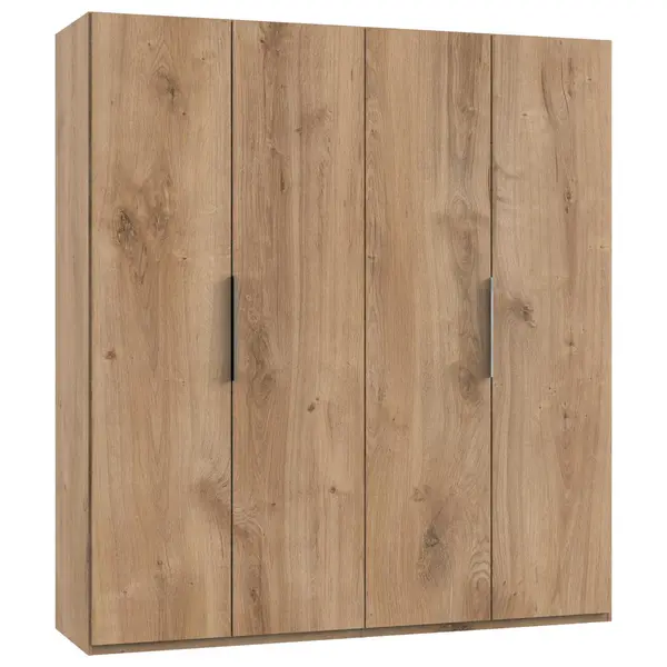 Dulap Cu Uși Rotative, 200/216/58 cm, culoare lemn stejar