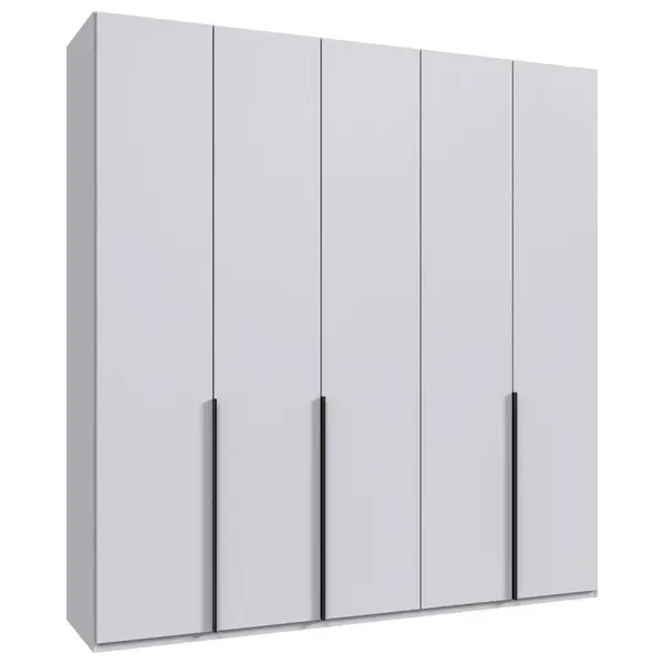 Dulap Cu Uși Rotative, 225/236/58 cm, alb