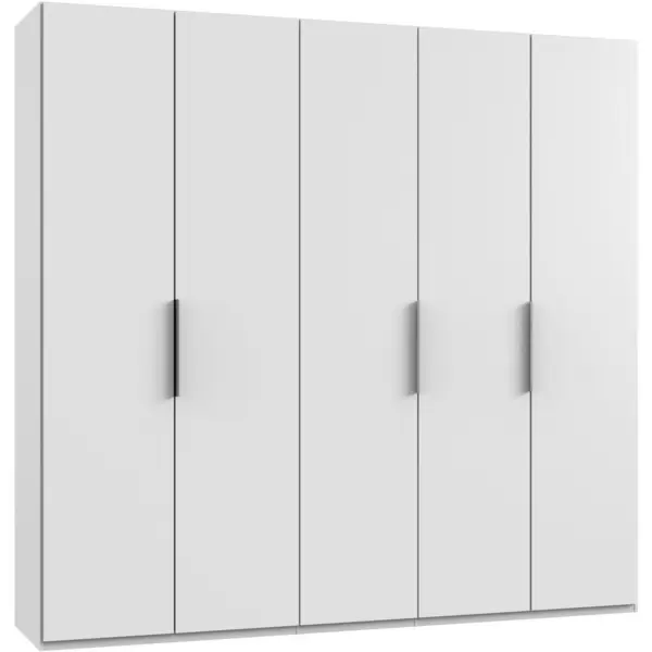 Dulap Cu Uși Rotative, 250/236/58 cm, alb