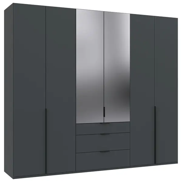 Dulap Cu Uși Rotative, 270/236/58 cm, grafit