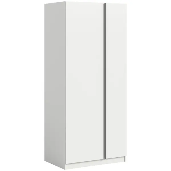 Dulap Cu Uși Rotative, 80/183/53 cm, alb