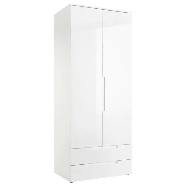Dulap Cu Uși Rotative, 84/208/57 cm, alb