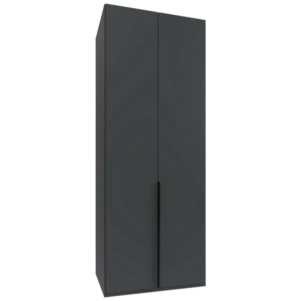 Dulap Cu Uși Rotative, 90/236/58 cm, grafit