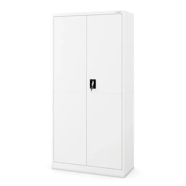 Dulap de depozitare metalic DAWID, 900 x 1850 x 400 mm, Smart: alb Dulap de depozitare metalic DAWID, 900 x 1850 x 400 mm, Smart: alb