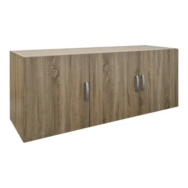 Dulap de haine Alvia sonoma-antracit three-leaf wardrobe, 150x51x60 cm