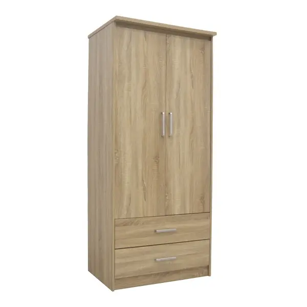 Dulap dormitor Olympus A Pako World Stejar deschis 81x57x183 cm