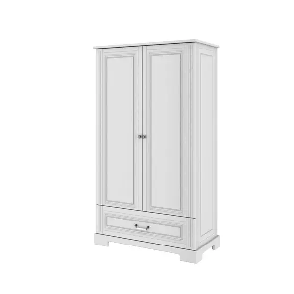 Dulap elegant Ines alb H193 cm