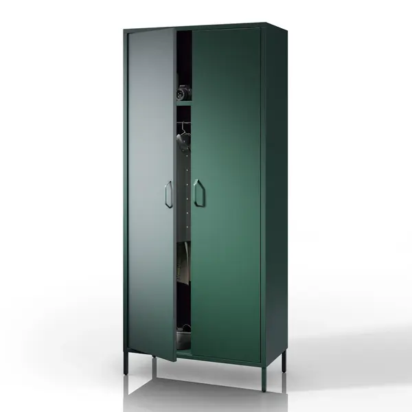 Dulap haine FLAVIO, 800 x 1850 x 450 mm, Modern: verde sticla Dulap haine FLAVIO, 800 x 1850 x 450 mm, Modern: verde sticlă
