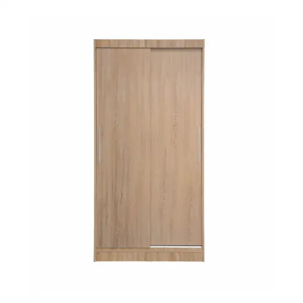Dulap KOSS 01, usi glisante, sonoma, 100x60x200 cm