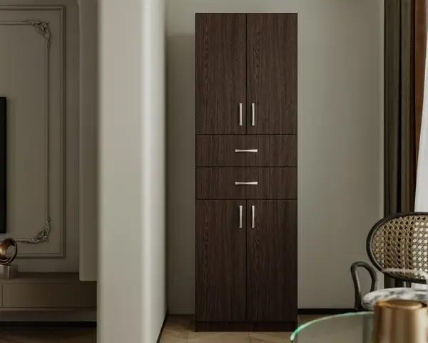 Dulap KSC-11 Ro, 60x37x196 cm Wenge