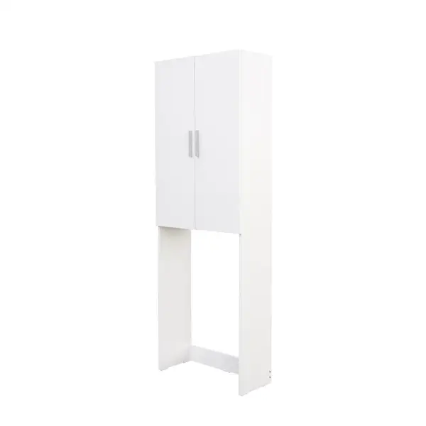 Dulap masina de spalat GRAND, 2 usi, alb, 65x30x190.5 cm