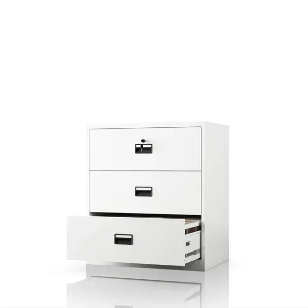 Dulap metalic alb pentru dosare: SARA XL V3, 900 × 1020 × 600 mm Dulap cartotecă metalic, alb, 900x1020x600 mm: SARA XL V3