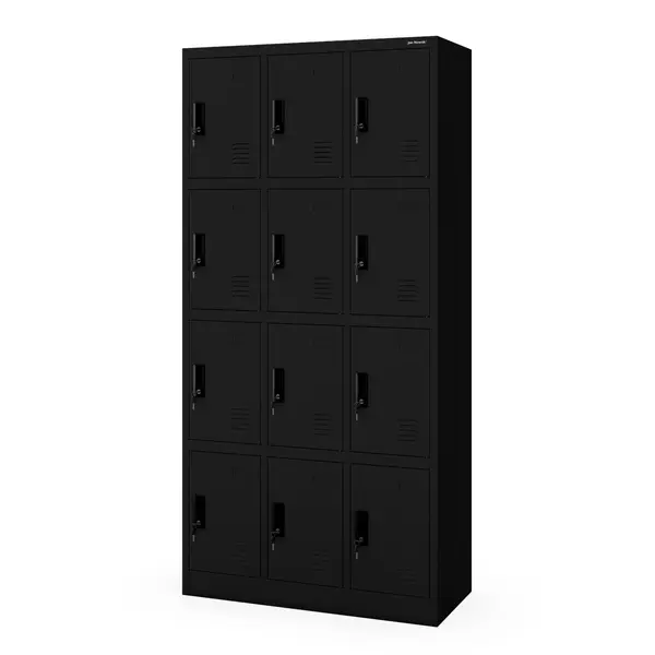 Dulap metalic BHP pentru gustari MARCIN, 900 x 1850 x 400 mm, negru Dulap metalic BHP pentru gustări MARCIN, 900 x 1850 x 400 mm, negru