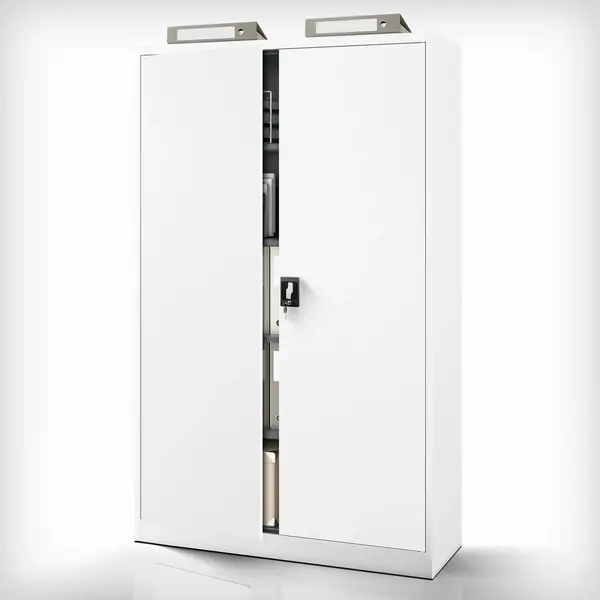 Dulap metalic cu incuietoare JAN II, 1150 x 1850 x 400 mm, alb Dulap metalic cu încuietoare JAN II, 1150 x 1850 x 400 mm, alb