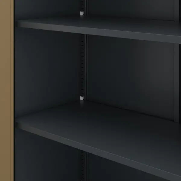 Dulap metalic cu vitrina antracit / nuc: Eco Design AMELIA, 900 x 1850 x 400 mm Dulap metalic cu vitrină, antracit, nuc, 900x1850x400 mm: AMELIA Eco Design