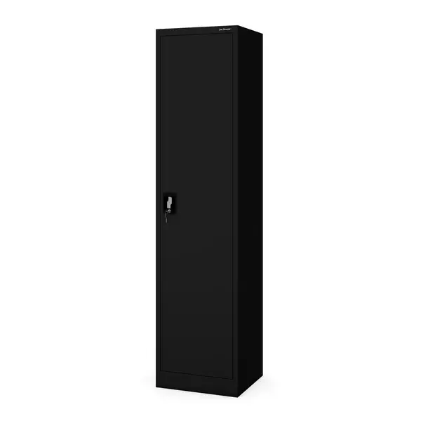 Dulap metalic de birou pentru dosare ALEX, 450 x 1850 x 400 mm, negru Dulap metalic de birou pentru dosare ALEX, 450 x 1850 x 400 mm, negru