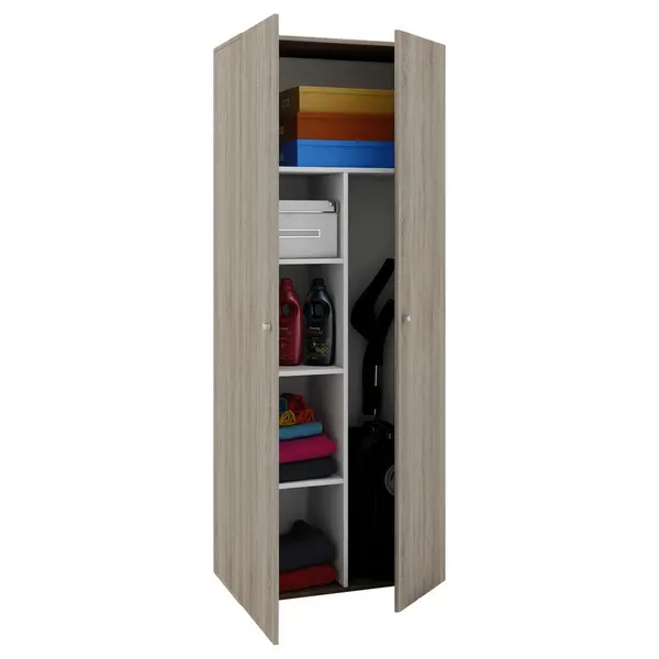 Dulap Multifuncțional, 70/178/40 cm, culoare lemn stejar