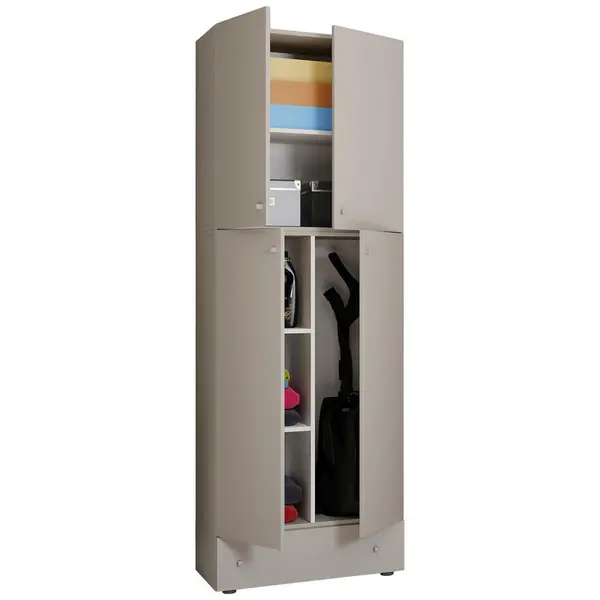 Dulap Multifuncțional, 70/200/39 cm, gri