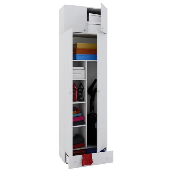 Dulap Multifuncțional, 70/238/39 cm, alb