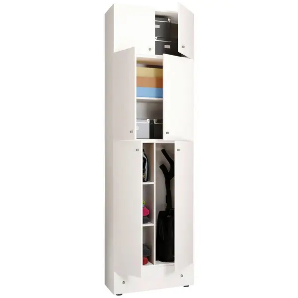 Dulap Multifuncțional, 70/240/39 cm, alb