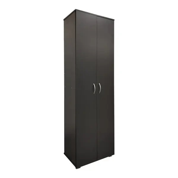Dulap pantofi cu functie organizare Racka, Lemn, Alb, 58x34x186 cm