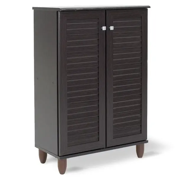 Dulap pantofi SANTΟ 10 perechi wenge 60x34.5x91.5cm