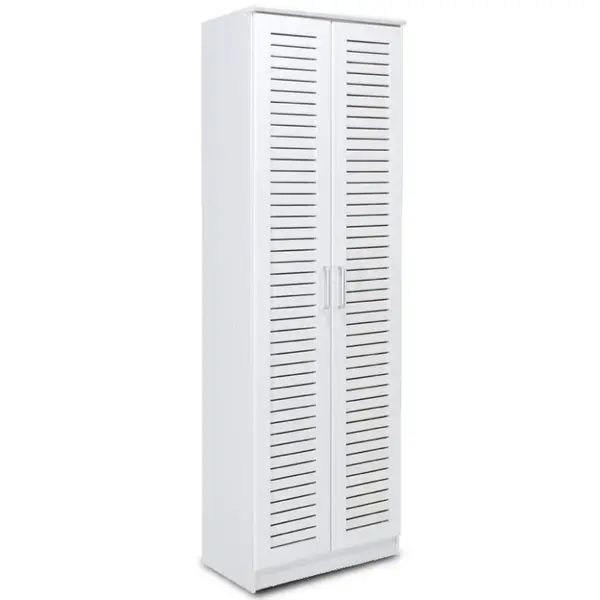 Dulap Pantofi Sante 21 Perechi Alb 60x37x183 cm