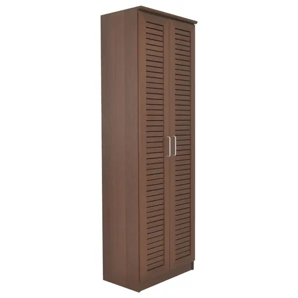 Dulap pantofi Sante 21 perechi, culoarea nuc 60x37x183cm