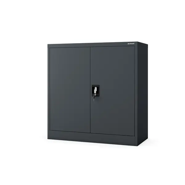 Dulap pentru dosare cu cheie BEATA, 900 x 930 x 400 mm, antracit Dulap pentru dosare cu cheie BEATA, 900 x 930 x 400 mm, antracit