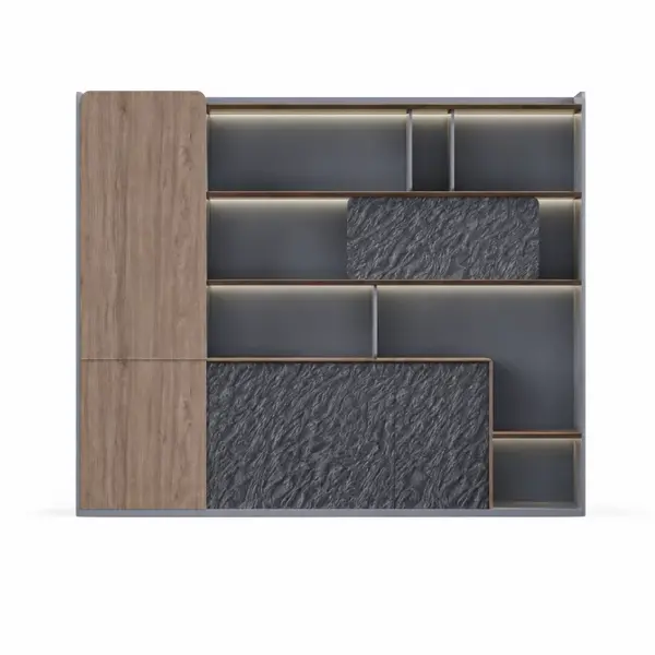Dulap Portofino W2422A, cu iluminare integrata - L2400 x l400 x H2200 mm