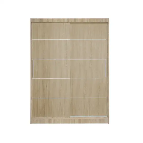 Dulap RODOS 03, usi glisante, sonoma, 150x60x200 cm