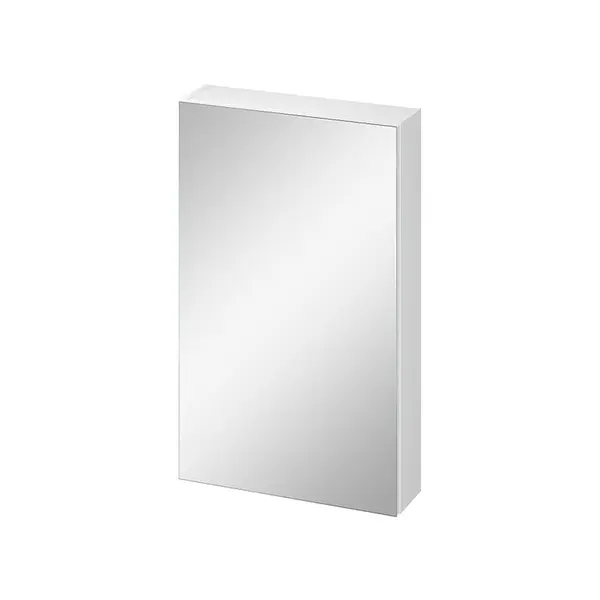 Dulap suspendat cu oglinda Cersanit City, 50 cm, alb