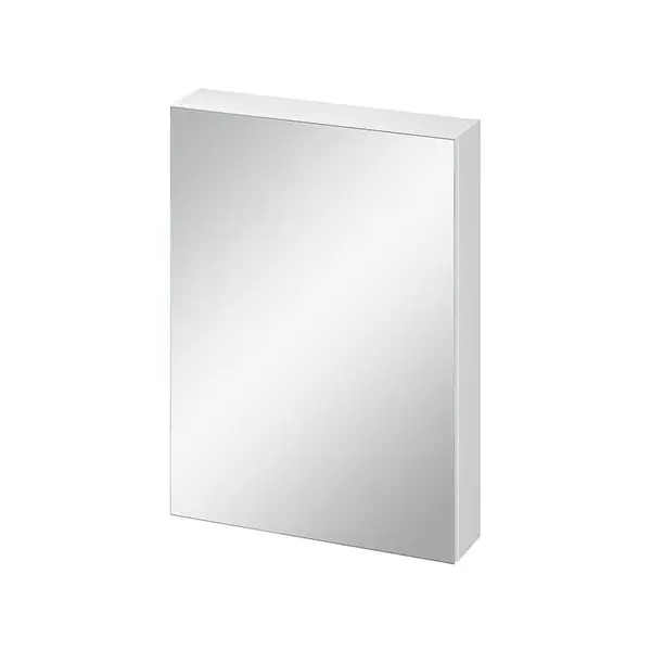 Dulap suspendat cu oglinda Cersanit City, 60 cm, alb