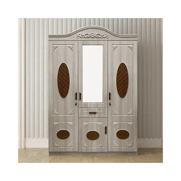 Dulap ZQE 017 MDF - 4 Usi 1Serar 150x200x50 cm