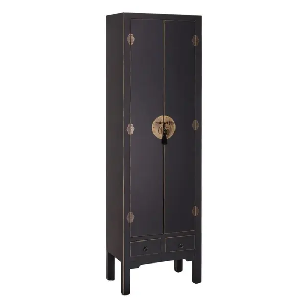 Dulapior EGYPT 55 x 33 x 185 CM - Negru