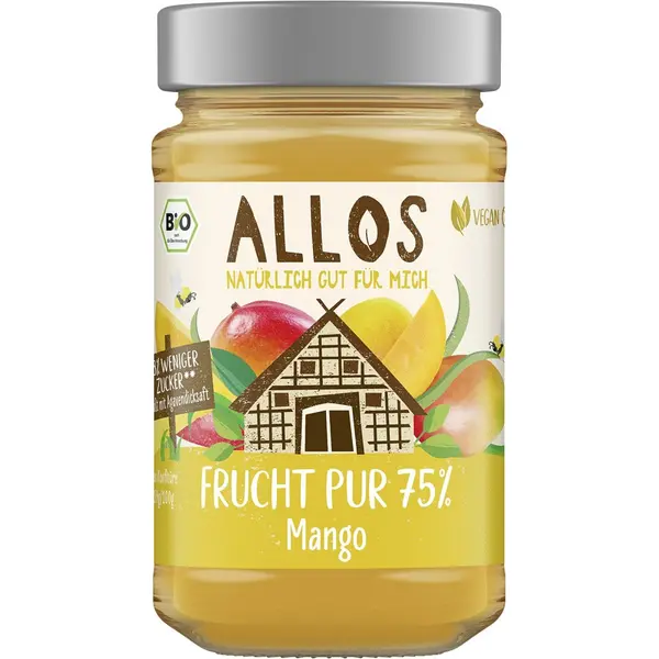 Dulceata de mango cu sirop de agave, eco - 250 g