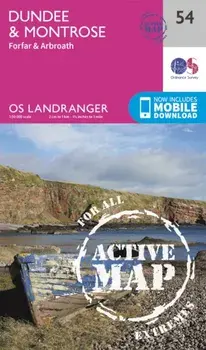 Dundee & Montrose, Forfar & Arbroath. February 2016 ed, Sheet Map/Ordnance Survey