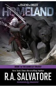 Dungeons & Dragons: Homeland (the Legend of Drizzt): Book 1 of the Dark Elf Trilogy; New York Times Bestselling Author - R. A. Salvatore