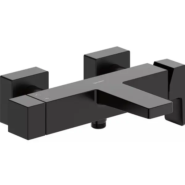 Duravit Baterie cada Duravit Manhattan MH5230000046, aparenta, monocomanda, cartus ceramic, diverter, Negru mat