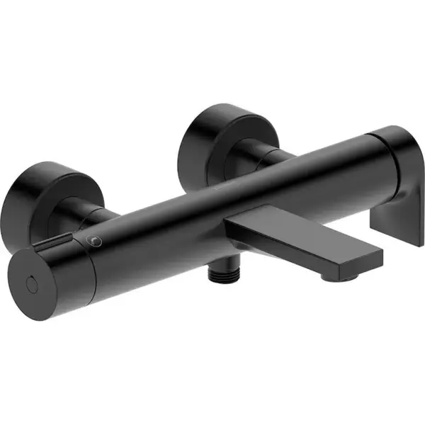 Duravit Baterie cada Duravit Tulum TU5230000046, aparenta, monocomanda, cartus ceramic, diverter, Negru mat