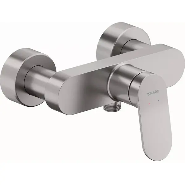 Duravit Baterie dus Duravit Wave WA4230000070, aparenta, monocomanda, cartus ceramic, crom mat