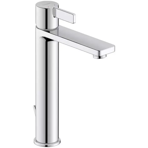 Duravit Baterie lavoar Duravit D-Neo DE1030001010, marime L, cartus ceramic, monocomanda, 270 mm, ventil, Crom