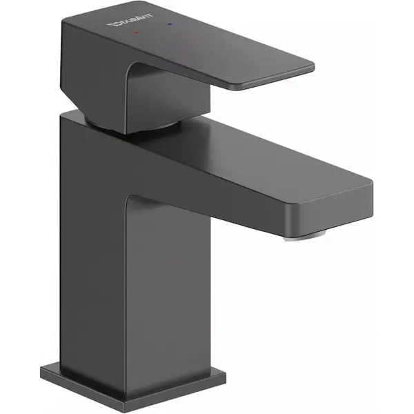 Duravit Baterie lavoar Duravit Manhattan MH1010002046, marime S, cartus ceramic, monocomanda, 138 mm, Negru mat