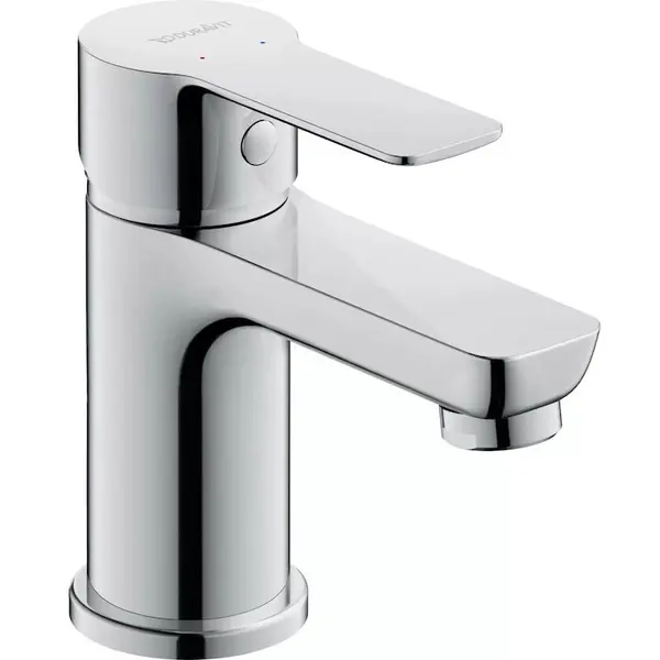 Duravit Baterie lavoar Duravit No.1 A11010002010, marime S, cartus ceramic, monocomanda, 125 mm, Crom