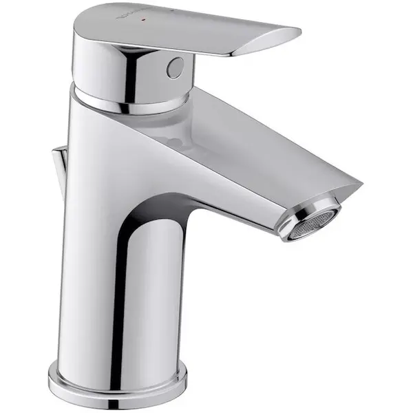 Duravit Baterie lavoar Duravit No.1 N11010001010, marime S, cartus ceramic, monocomanda, 156 mm, ventil, Crom