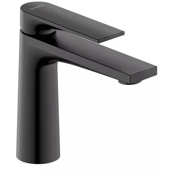 Duravit Baterie lavoar Duravit Tulum TU1020002046, monocomanda, marime M, cartus ceramic, fara set de evacuare, Negru mat