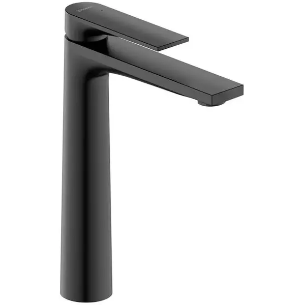 Duravit Baterie lavoar Duravit Tulum TU1040002046, monocomanda, marime XL, cartus ceramic, fara set de evacuare, negru mat