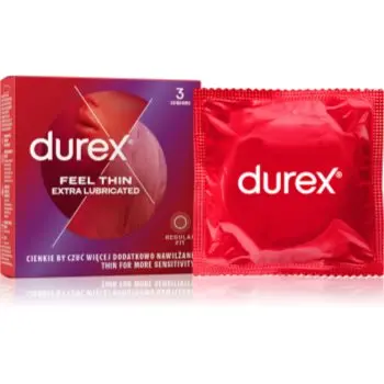 Durex Feel Thin Extra Lubricated prezervative